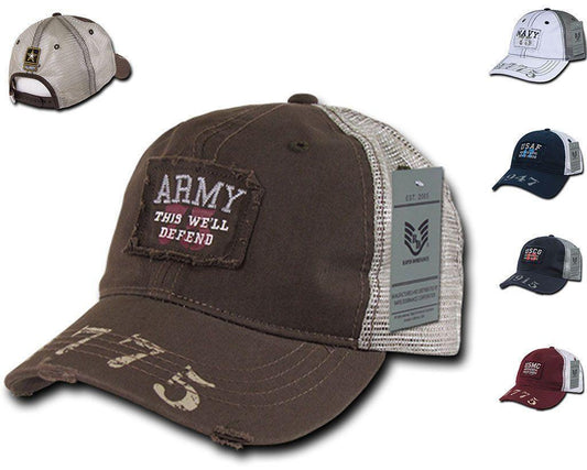 1 Dozen Rapid Great Lake Vintage Military Army Hats Caps Wholesale Lots-