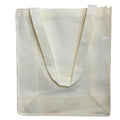 1 Dozen Reusable Grocery Shopping Tote Bags W/Gusset 13X15inch Wholesale Bulk-Natural-