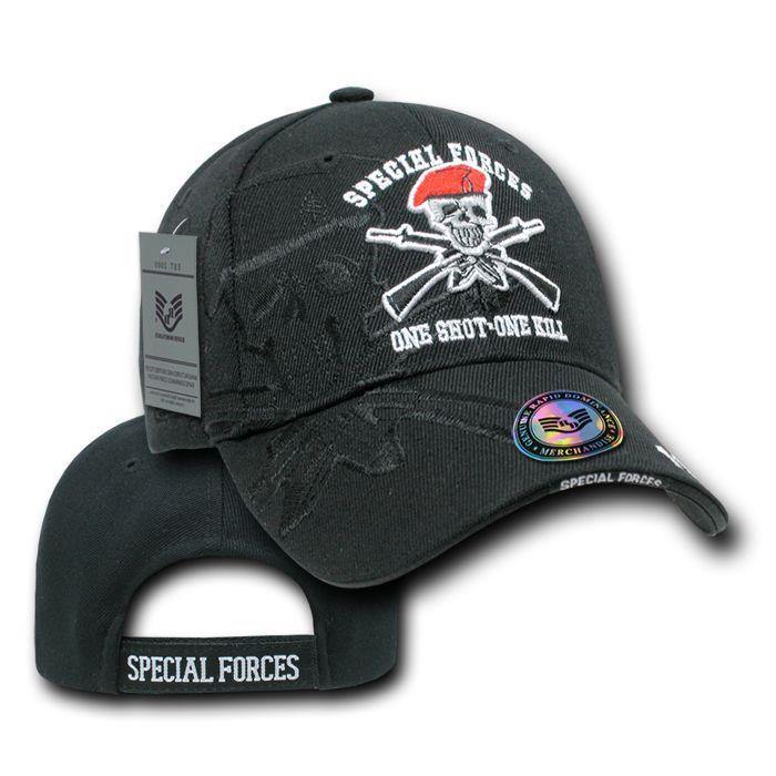 1 Dozen Special Forces Pow Veteran Military Shadow Baseball Hats Caps Wholesale Lots!-