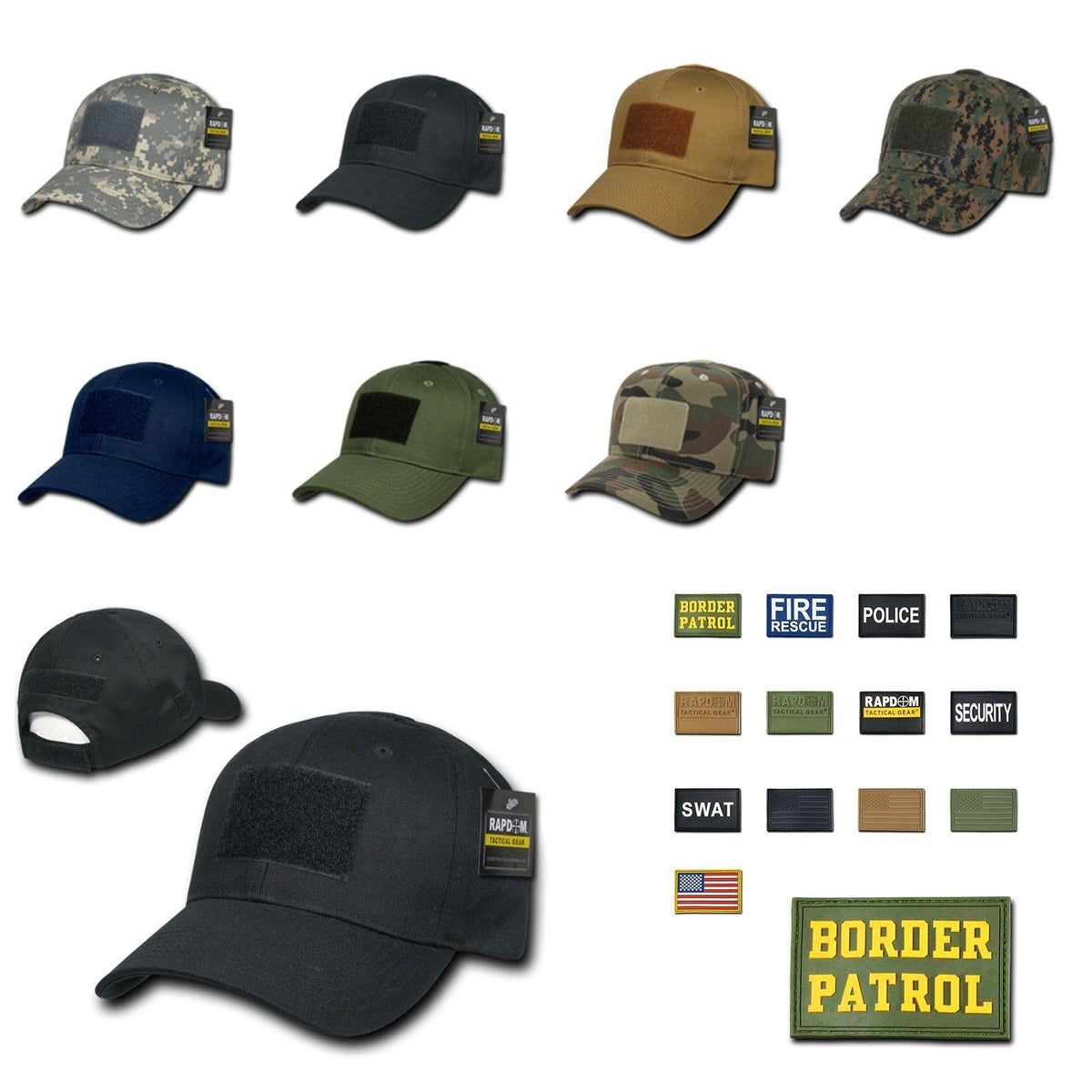 1 Dozen Tactical Operator Contractor Military Caps Hats With Patch Who