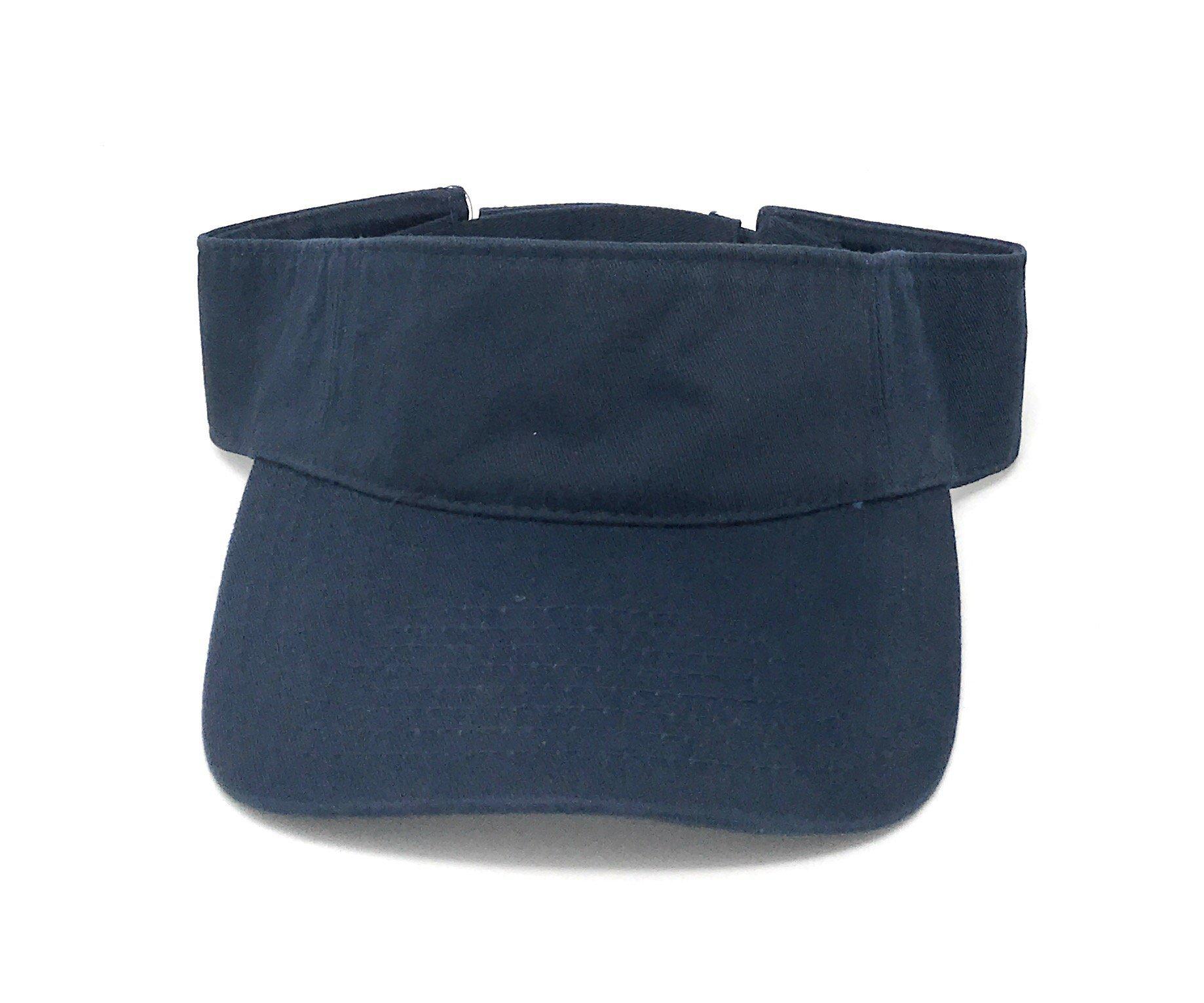 1 Dozen Visors Sun Plain Hat Sports Cap Cotton Golf Tennis Beach Summer Women Men Kids Wholesale Bulk-