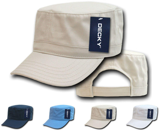 1 Dozen Washed Cotton Army Gi Bdu Military Cadet Castro Caps Hats Wholesale-