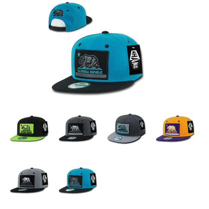 1 Dozen Whang California Cali Republic Bear Cali Flag Snapbacks Wholesale Lots-