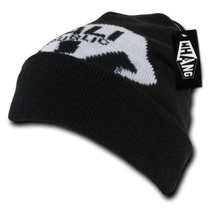 1 Dozen Whang California Republic Cali Bear Monster Cuff Beanies Hats Wholesale Lots-