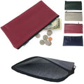 1 Dozen Zippered Bank Deposit Carry Pouch Bags Safe Money Organizer Wholesale-Maroon-