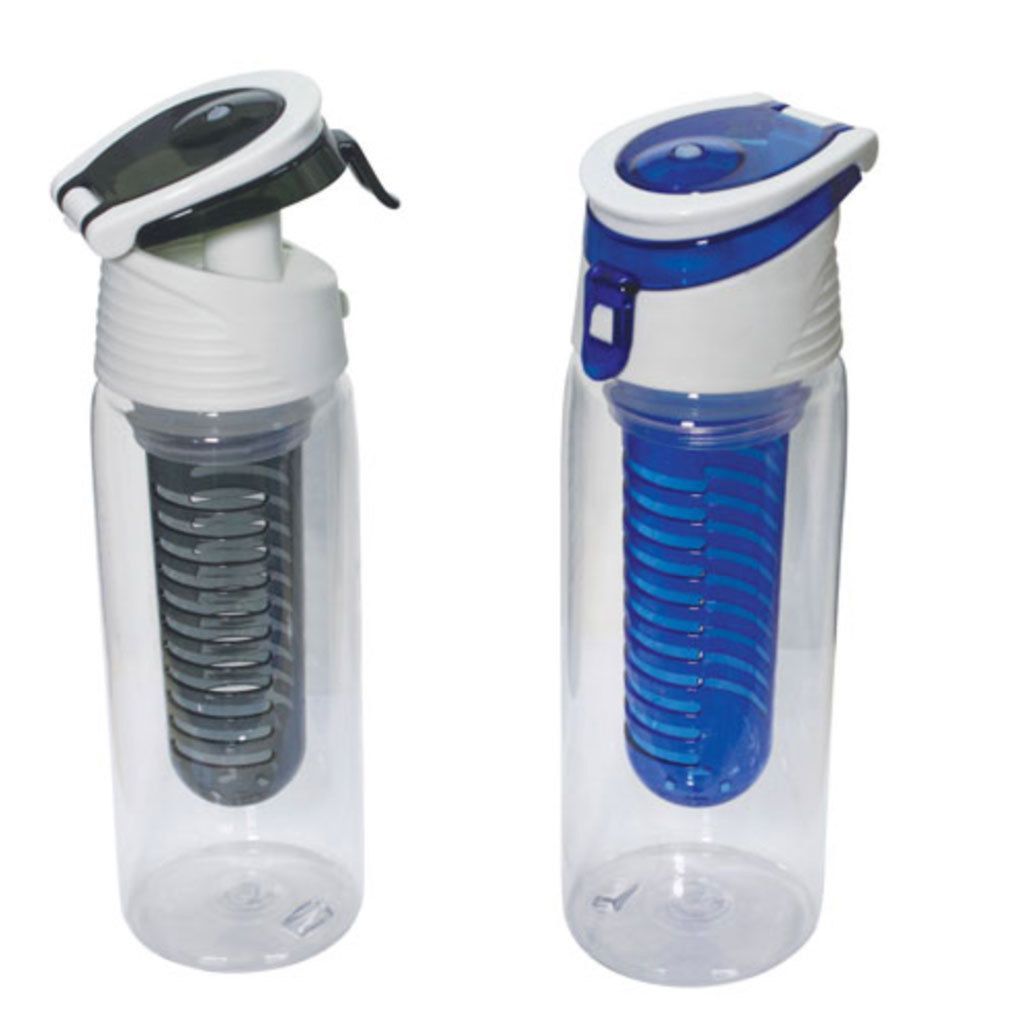 100% Bpa Free Infuser Water Bottle Sports Travel Outdoors Fruits Drinks 22oz-Royal-