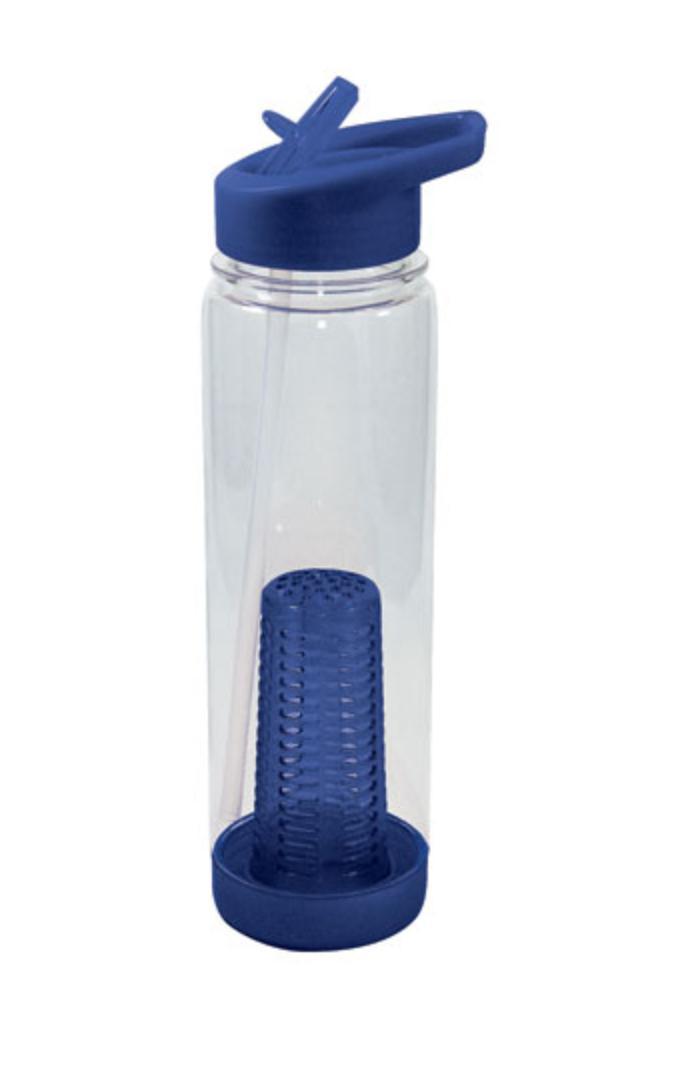 100% Bpa Free Infuser Water Bottle Sports Travel Outdoors Fruits Drinks 27oz-Red-