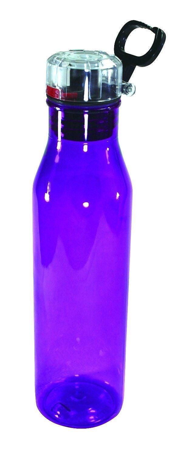 100% Bpa Free Tumbler Bottle Bottles Cold Drink Water With Lid 25Oz-Blue-