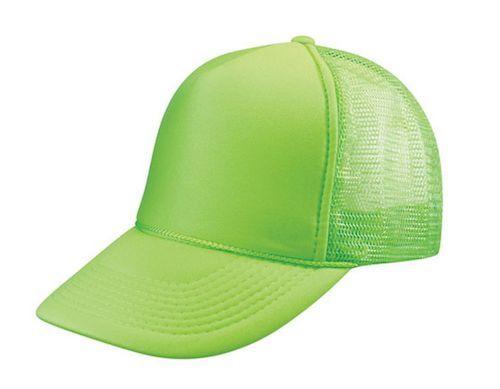 100 Lot Blank Neon Foam Mesh Trucker Hats Caps Solid Two Tone Wholesale Bulk-