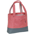 Everest Stylish Tablet Tote Bag-Coral / Gray-