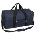 Everest Basic Utilitarian Medium Gear Duffle Bag-Navy-