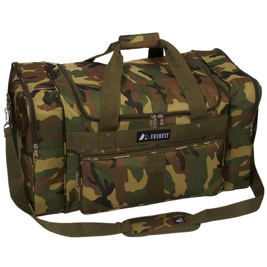 Everest Camouflage Duffel Bag-