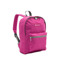 Everest Backpack Book Bag - Back to School Basic Style - Mid-Size-Magenta Orchid-