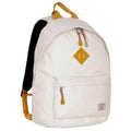 Everest Stylish Vintage Backpack Book Bag Padded Mesh Shoulder Strap-Beige-