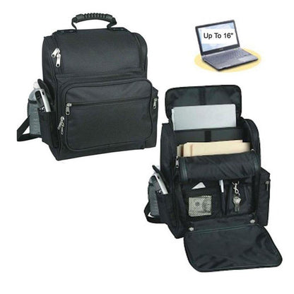 Large 12X16inch Laptop Computer Backpack Rucksack Bag Organizer Travel Books School-