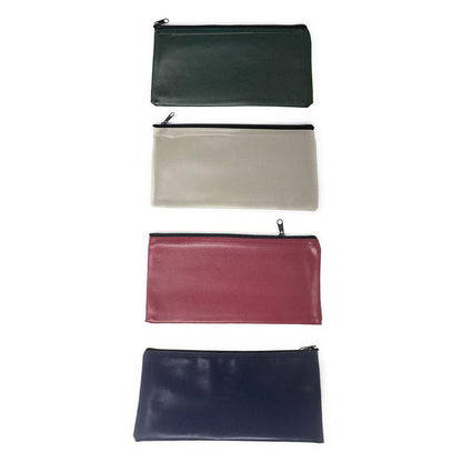 2 Pack Bank Deposit Money Cash Coins Credit Cards Receipts Keys Bag Pouch Purse-