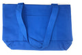 2 Pack Reusable Grocery Shopping Totes Bags With Wide Bottom Gusset Travel Gym Sports-ROYAL-