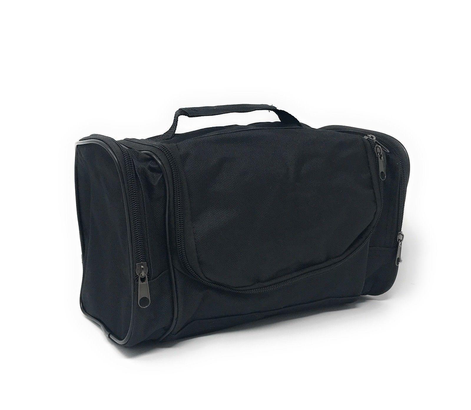 2 Pack Travel Organizer Accessory Toiletry Cosmetics Make Up Shaving Kit Bag-