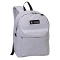 Everest Backpack Book Bag - Back to School Classic Style & Size-White-