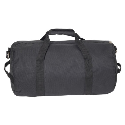 Everest 20-Inch Round Duffel Bag-Black-