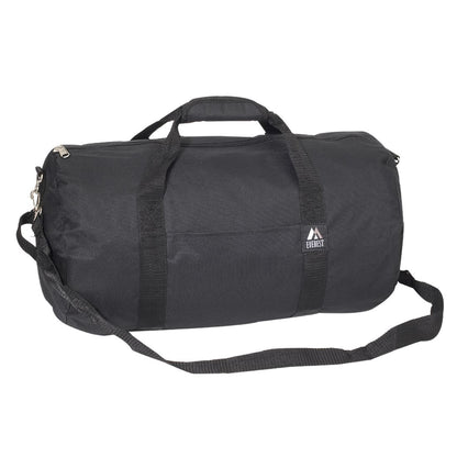 Everest 20-Inch Round Duffel Bag-Black-