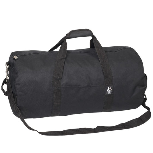 Everest 23-Inch Round Duffel Bag-Black-