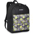 Everest Backpack Book Bag - Back to School Classic in Fun Prints & Patterns-Yellow/Gray Dot-