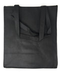 3 Lot Large Reusable Grocery Shopping Tote Bags With Gasset Travel Sports-Black-