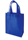 3 Pack Plain Gift Gifts Presents Bag Bags Tote Totes With Gusset 8inch X 10inch-Royal-