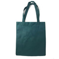 3 Pack Reusable Grocery Shopping Tote Bags Recycled Eco Friendly 15 inch-Dark Green-