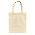 3 Pack Reusable Grocery Shopping Tote Bags Recycled Eco Friendly 15 inch-Natural-