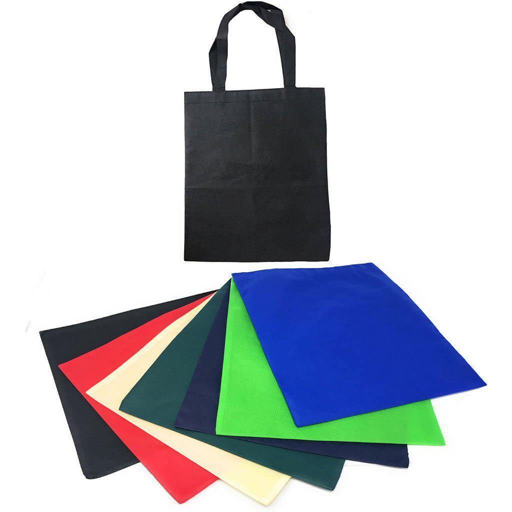 3 Pack Reusable Grocery Shopping Tote Bags Recycled Eco Friendly 15 inch-Royal-