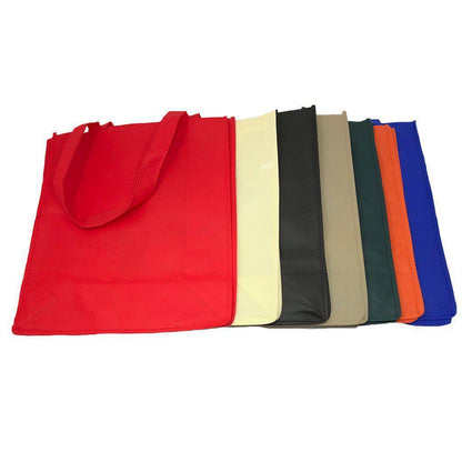 3 Pack Reusable Grocery Shopping Tote Bag Bags With Gusset Eco Friendly 13X15inch-Royal-