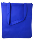 3 Pack Reusable Grocery Shopping Tote Bag Bags With Gusset Eco Friendly 13X15inch-Royal-