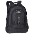 Everest Multiple Compartment Deluxe Backpack-Black-