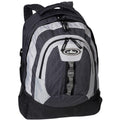 Everest Multiple Compartment Deluxe Backpack-Charcoal/Light Grey/Black-