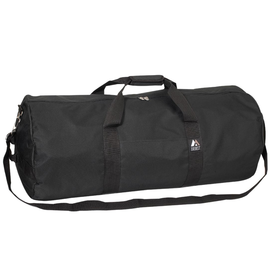 Everest 30-Inch Round Duffel Bag-Black-