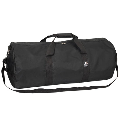 Everest 30-Inch Round Duffel Bag-Black-