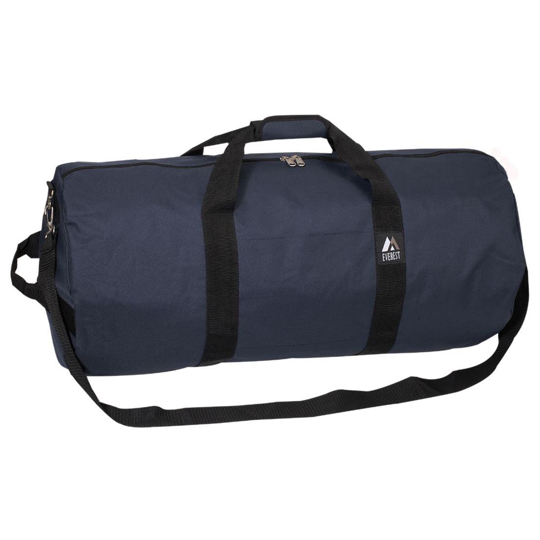 Everest 30-Inch Round Duffel Bag-Navy-