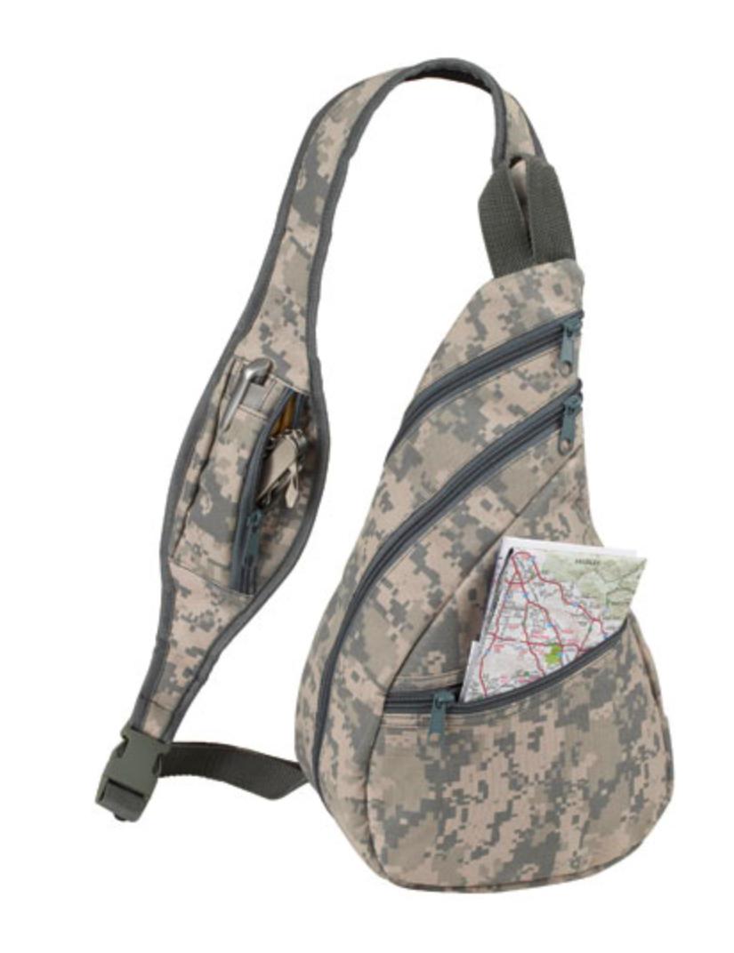 15inch Sling Bag Body Backpack Rucksack Military Army ACU Digital Camo Camouflage-