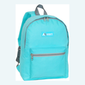 Everest Backpack Book Bag - Back to School Basic Style - Mid-Size-Aqua-