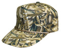 Cotton Twill Camouflage Camo 5 Panel Baseball Hats Caps Hunting Fishing Woodland-Sedge Camo-