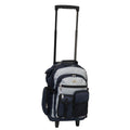 Everest Deluxe Wheeled Backpack-Navy/Grey/Black-