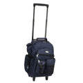 Everest Deluxe Wheeled Backpack-Navy-
