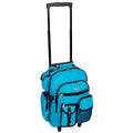 Everest Deluxe Wheeled Backpack-Turquoise-