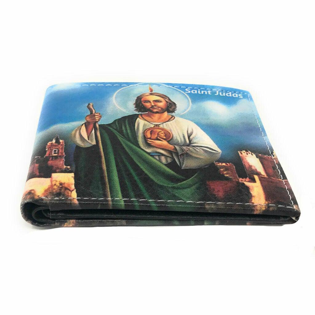 Christian Jesus Bifold Wallets In Gift Box Mens Womens Kids-LL-FATIMA-