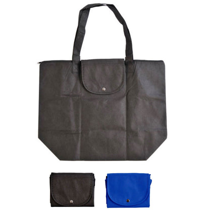 3 Pack Reusable Large Grocery Shopping Bag Bags Totes Eco-Friendly Foldable 15inch-Black-