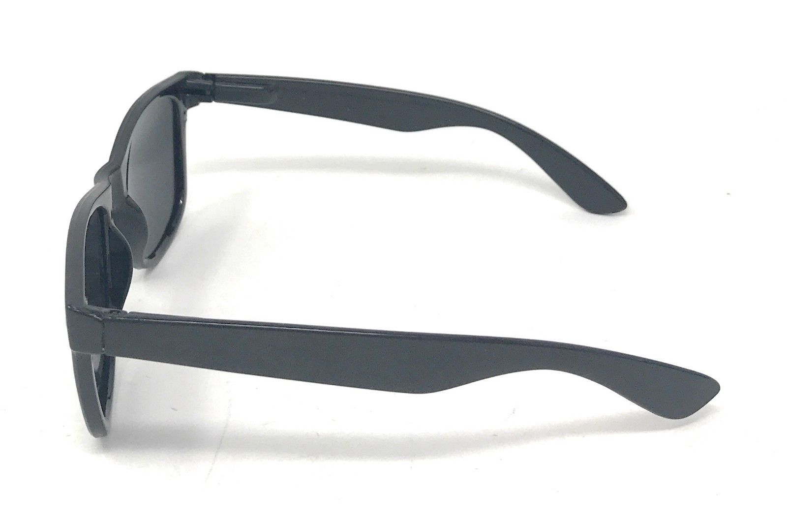 Polarized Sunglasses Classic Way Bamboo Mirror Mens Womens Teens-Black (lens) Black (frame)-