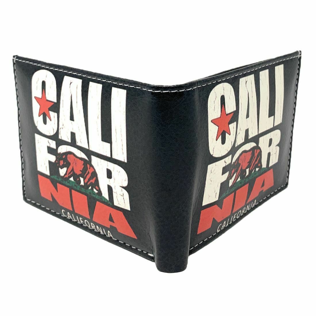 California Cali Bear Bifold Wallets In Gift Box Mens Womens Kids-Star-