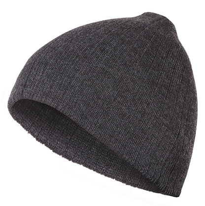1 Dozen Casaba Warm Beanie Hat Cap for Men Women Short Ski Toboggan Knit Winter-Black-